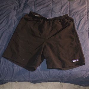Patagonia Baggies Black 7in inseam